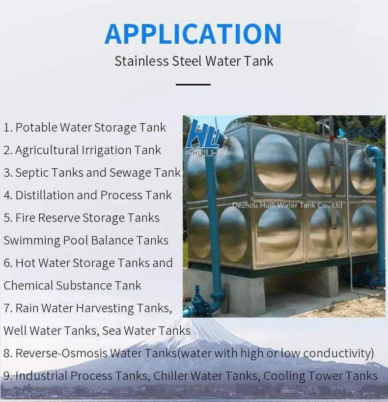 Hot Sale Modular Welding Stainless Steel Drink Water Storage Tank Cheap Price 10000 Liters Structure Pressure Large Tank