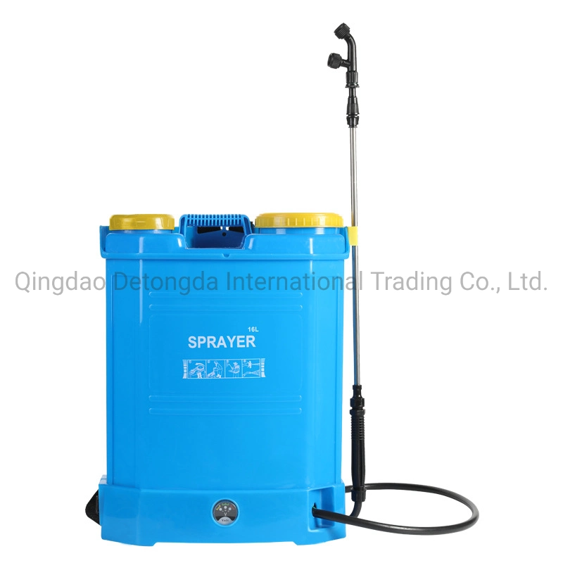 Agriculture Sprayer for Crop Pest Control Air Boom 16L/18L/20L Manual Pressure Pump Stainless Steel Spray Boom Backpack Knapsack Hand